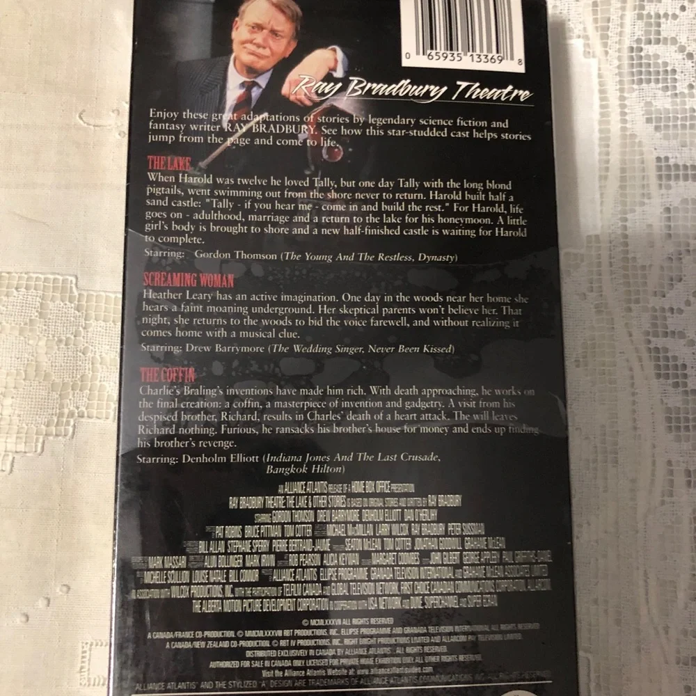 Ray Bradbury Theatre 3 VHS Collections